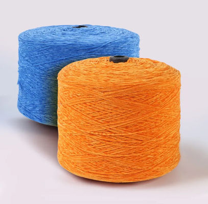 Sợi polyester Super Chunky Chenille được nhuộm để đan bằng tay