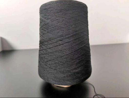 10s/2 Sợi carbon chống cháy Các nhà sản xuất sợi màu đen Chỉ số oxy giới hạn (LOI) 40+ Sợi preoxidi