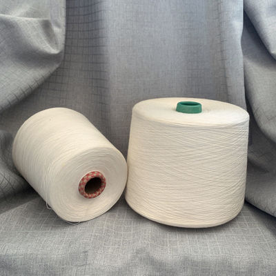 120D / 2 Vortex 50% trộn 16S nhuộm 30S / 1 Vòng đan xen cao độ bền cao Viscose Rayon Yarn