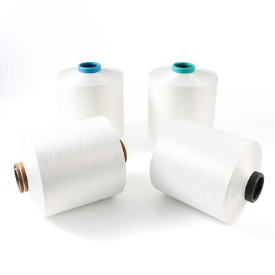 100 sợi may tái chế polyester cho thuốc nhẹ 403 đàn hồi 36F 20S / 3 Máy vòng 300D-1200D 50D-600D Dty 75D