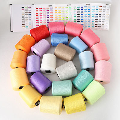 402 Dty tái chế Dty dệt polyester vải kết cấu 20S / 3 403 Nhẫn trộn cho 150 / 48 sợi sợi Dacron Garmaent