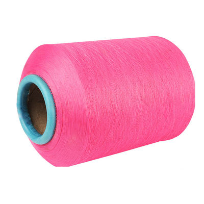 Dty Bright Ply Cotton Spandex Yarn Màu 20/150D Machine Thread phủ cao su 210D Filament