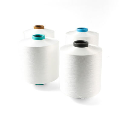 Monofilament Thợ may 100 Spun Polyester Yarn chống vi khuẩn Dây bông đàn hồi 203 20S/3