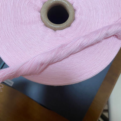 Spun 300D / 3 Polyester textured yarn Độ bền cao 100D / 36F Strand nhuộm tái chế 20S/3