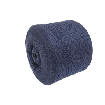 Spun Pet Textile 300D-1200D Polyester Slub Yarn Cho Quần áo nhẹ Màu trắng thô