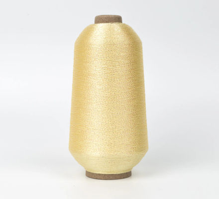 150d 5000y 128g Untwist Rayon Metallic Yarn Thẻ thêu cho máy