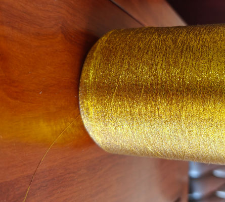 150d 5000y 128g Untwist Rayon Metallic Yarn Thẻ thêu cho máy